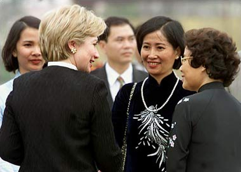 Hillary Clinton’s visits to Vietnam